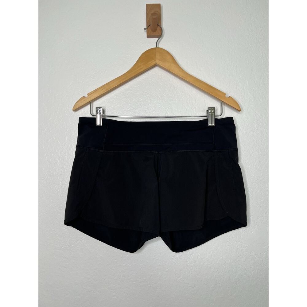 Lululemon Run Times Black Short Size 8 Running